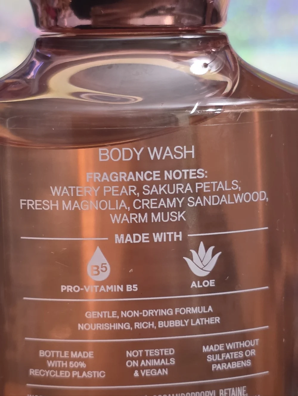 Bath & Body Works Forever Cherry Blossom Body Wash 10oz NEW
